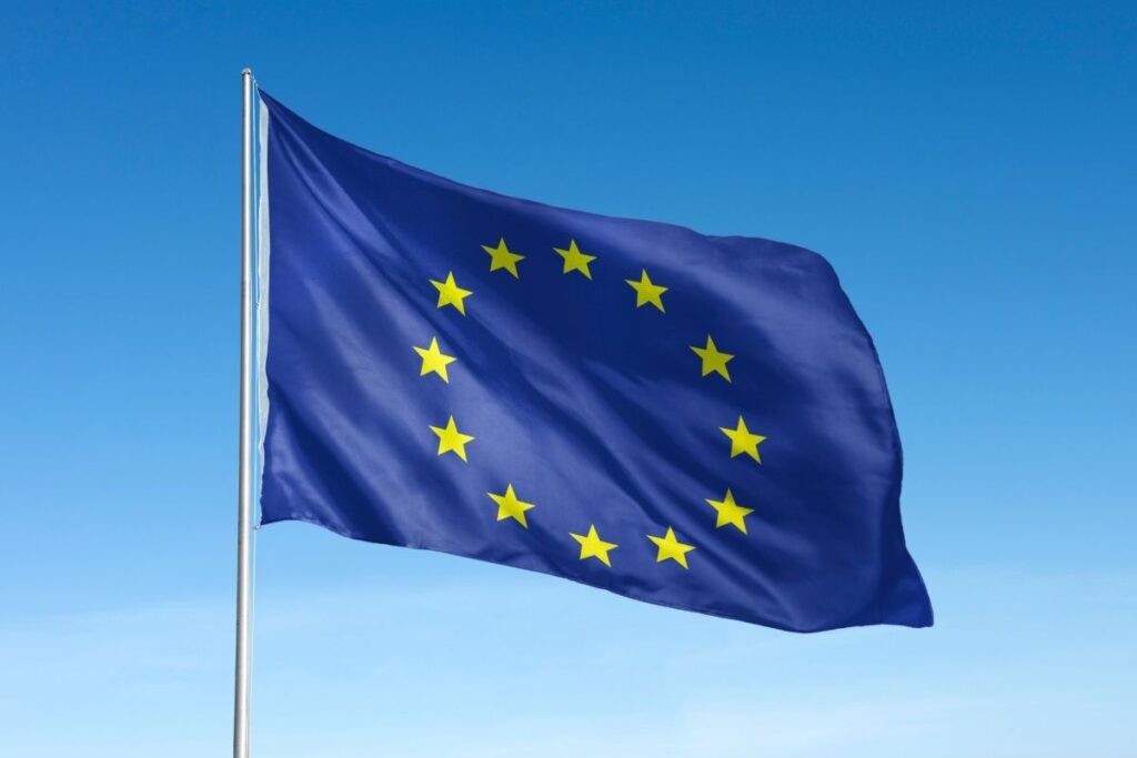 Bandiera marchio europeo